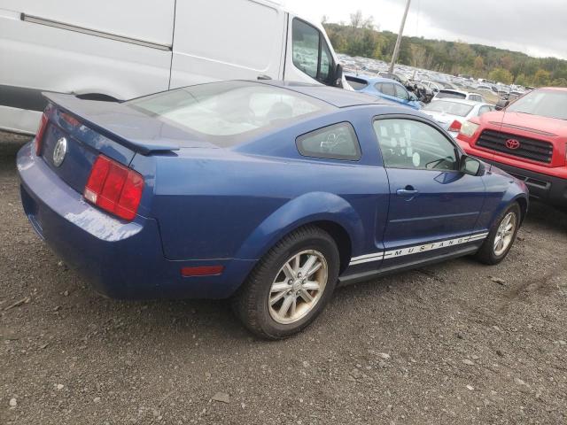1ZVHT80N785208487 - 2008 FORD MUSTANG BLUE photo 3