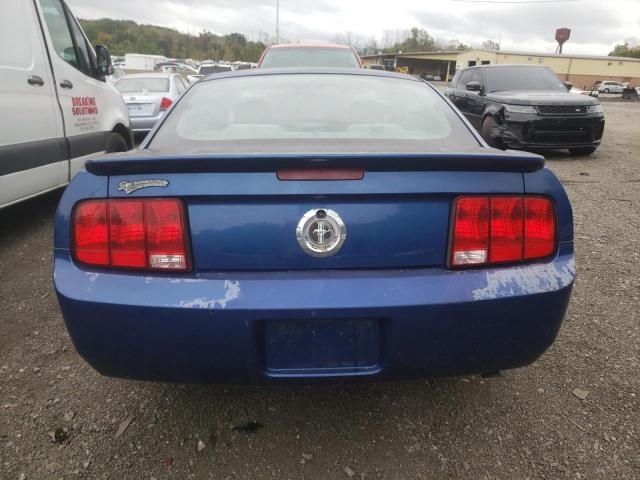 1ZVHT80N785208487 - 2008 FORD MUSTANG BLUE photo 6