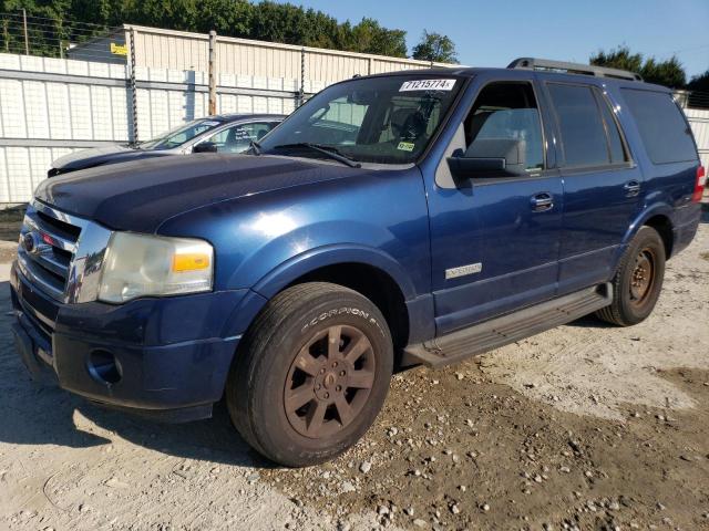 1FMFU15598LA54136 - 2008 FORD EXPEDITION XLT BLUE photo 1