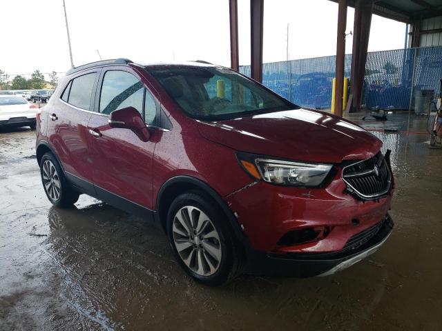 KL4CJASB3KB727505 - 2019 BUICK ENCORE PREFERRED RED photo 4