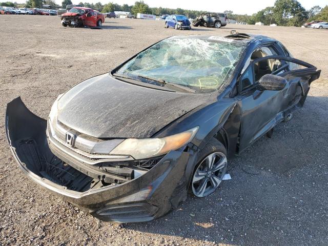 2HGFG3B82EH509148 - 2014 HONDA CIVIC EX BLACK photo 2