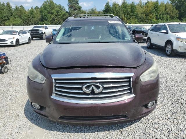 5N1AL0MM8FC506753 - 2015 INFINITI QX60 BURGUNDY photo 5