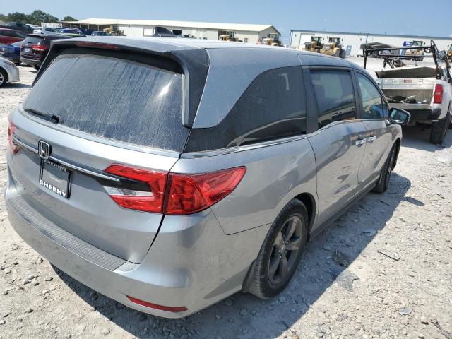 5FNRL6H52NB017392 - 2022 HONDA ODYSSEY EX GRAY photo 3