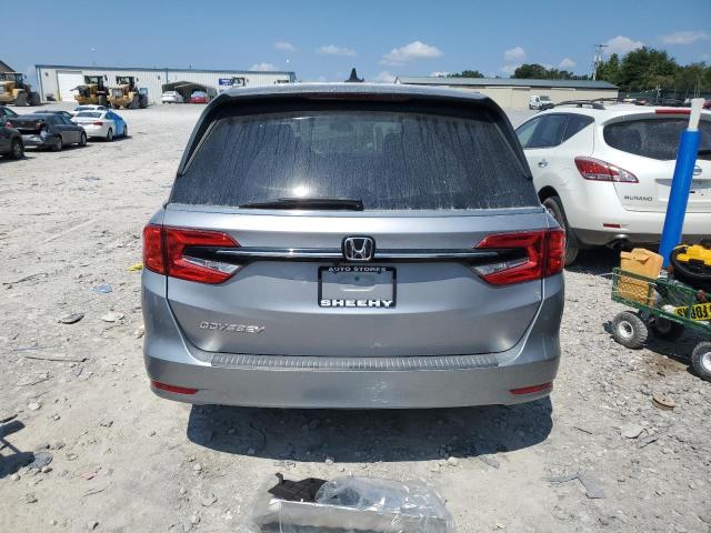 5FNRL6H52NB017392 - 2022 HONDA ODYSSEY EX GRAY photo 6