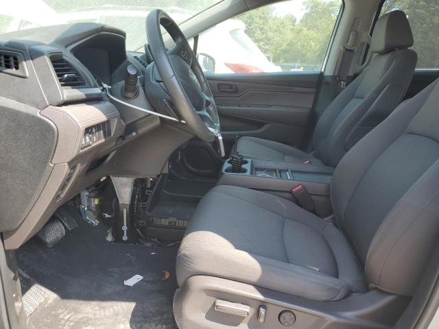 5FNRL6H52NB017392 - 2022 HONDA ODYSSEY EX GRAY photo 7