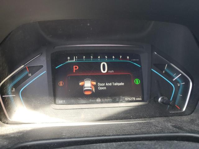 5FNRL6H52NB017392 - 2022 HONDA ODYSSEY EX GRAY photo 9