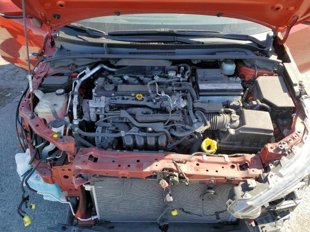 JTNK4RBE0K3051456 - 2019 TOYOTA COROLLA SE Kasztanowy zdjęcie 11