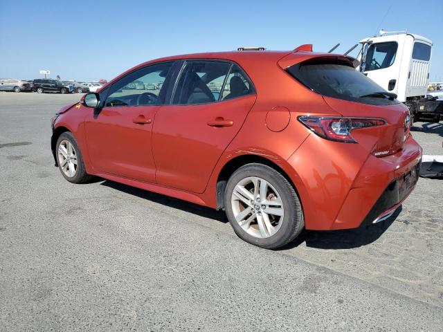 JTNK4RBE0K3051456 - 2019 TOYOTA COROLLA SE Kasztanowy zdjęcie 2