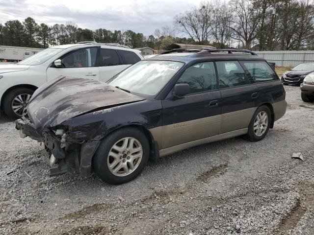 4S3BH6865Y6634670 - 2000 SUBARU LEGACY OUTBACK LIMITED BLACK photo 1