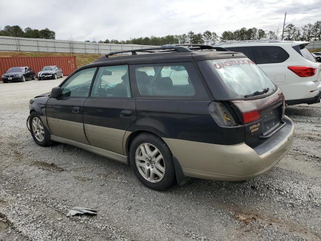 4S3BH6865Y6634670 - 2000 SUBARU LEGACY OUTBACK LIMITED BLACK photo 2