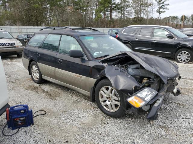 4S3BH6865Y6634670 - 2000 SUBARU LEGACY OUTBACK LIMITED BLACK photo 4