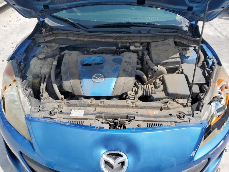 JM1BL1V76C1666130 - 2012 MAZDA 3 I BLUE photo 11