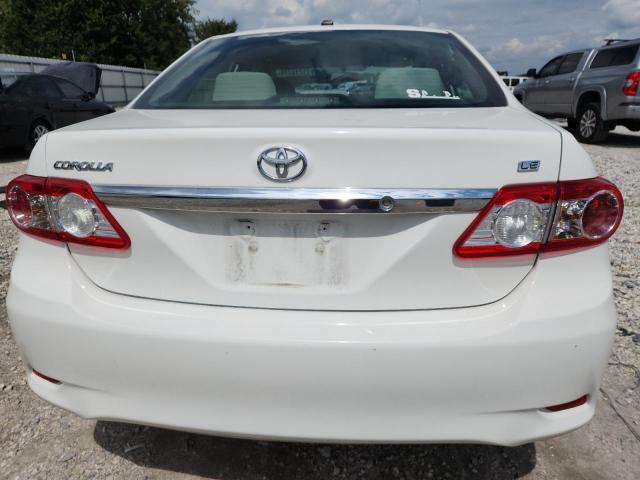 JTDBU4EE0B9143814 - 2011 TOYOTA COROLLA BASE Белый фото 6
