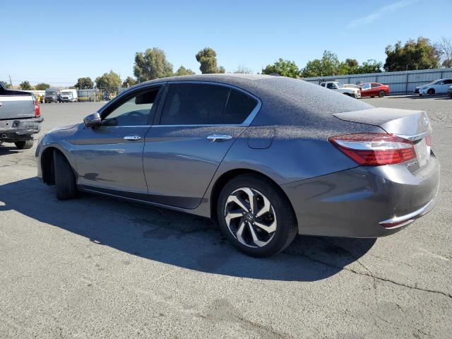 1HGCR2F73HA141638 - 2017 HONDA ACCORD EX GRAY photo 2