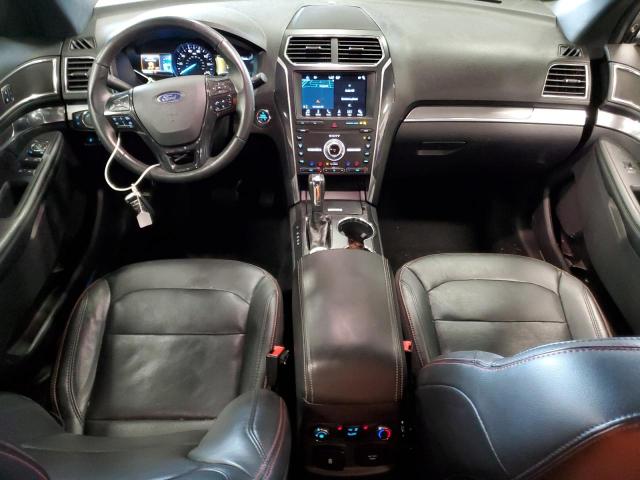 1FM5K8GT8KGB53696 - 2019 FORD EXPLORER SPORT Blanc photo 8