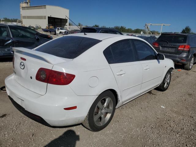 JM1BK32F051262124 - 2005 MAZDA 3 I WHITE photo 3