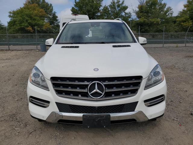 4JGDA5HB5EA291013 - 2014 MERCEDES-BENZ ML 350 4MATIC WHITE photo 5