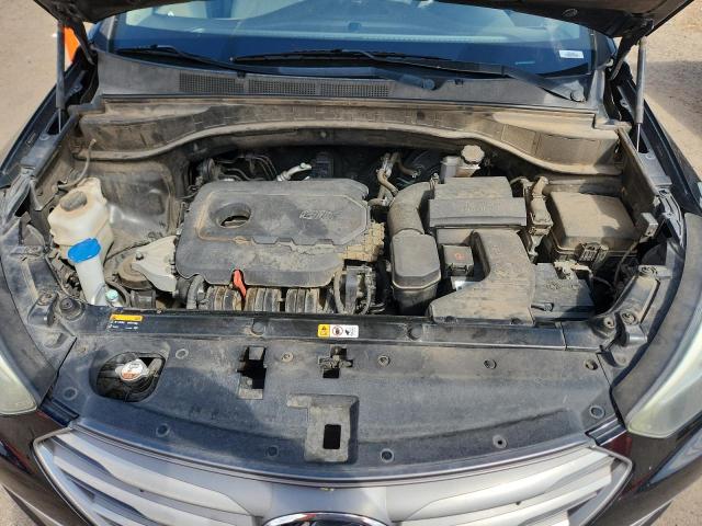 5NMZU3LB5HH011694 - 2017 HYUNDAI SANTA FE SPORT BLACK photo 12