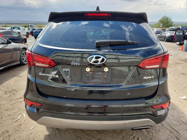 5NMZU3LB5HH011694 - 2017 HYUNDAI SANTA FE SPORT BLACK photo 6