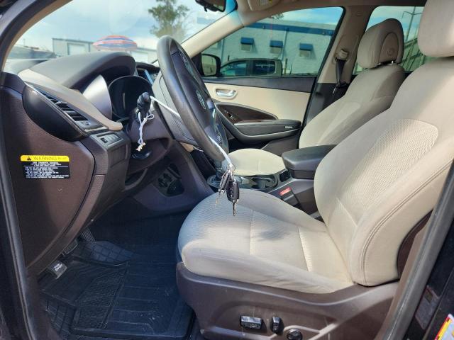 5NMZU3LB5HH011694 - 2017 HYUNDAI SANTA FE SPORT BLACK photo 7