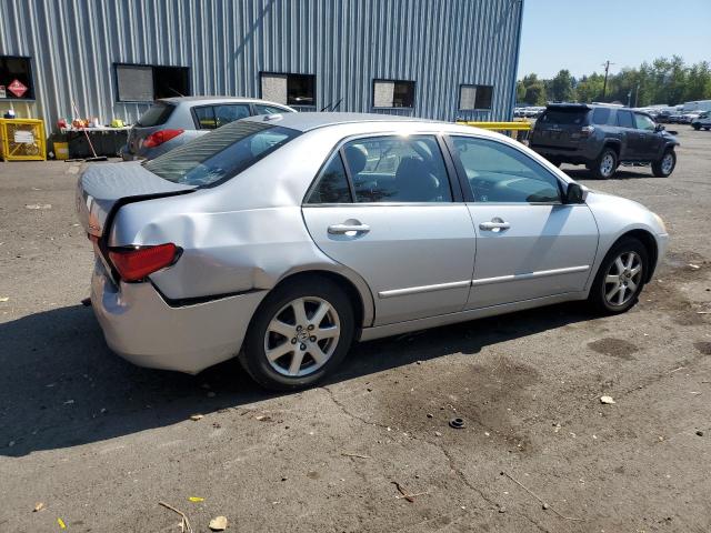 1HGCM66535A045878 - 2005 HONDA ACCORD EX SILVER photo 3