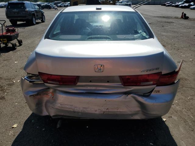 1HGCM66535A045878 - 2005 HONDA ACCORD EX SILVER photo 6