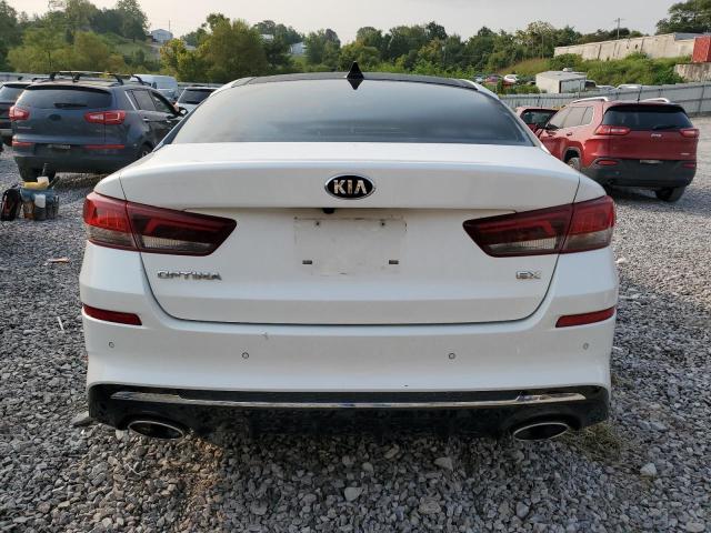 5XXGU4L11KG339480 - 2019 KIA OPTIMA EX WHITE photo 6