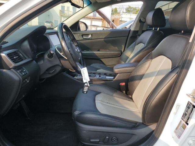 5XXGU4L11KG339480 - 2019 KIA OPTIMA EX WHITE photo 7