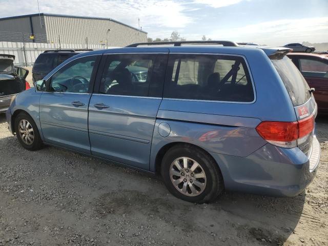 5FNRL3H74AB059315 - 2010 HONDA ODYSSEY EXL BLUE photo 2