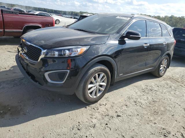 5XYPGDA32HG303197 - 2017 KIA SORENTO LX BLACK photo 1