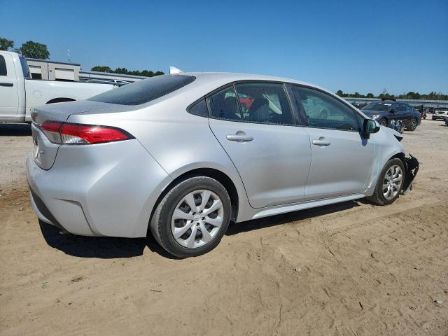 5YFEPMAE1MP182628 - 2021 TOYOTA COROLLA LE 银色 照片 3