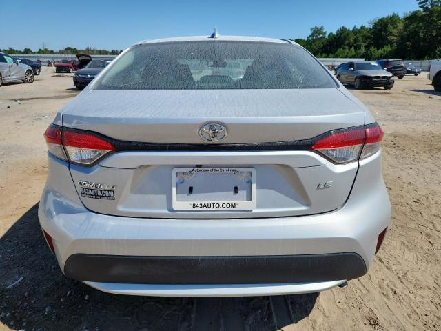 5YFEPMAE1MP182628 - 2021 TOYOTA COROLLA LE 银色 照片 6