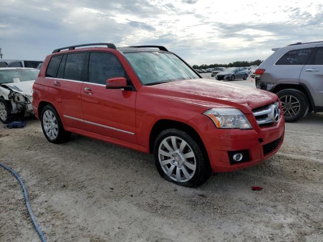 WDCGG5GB3CF828232 - 2012 MERCEDES-BENZ GLK 350 RED photo 4