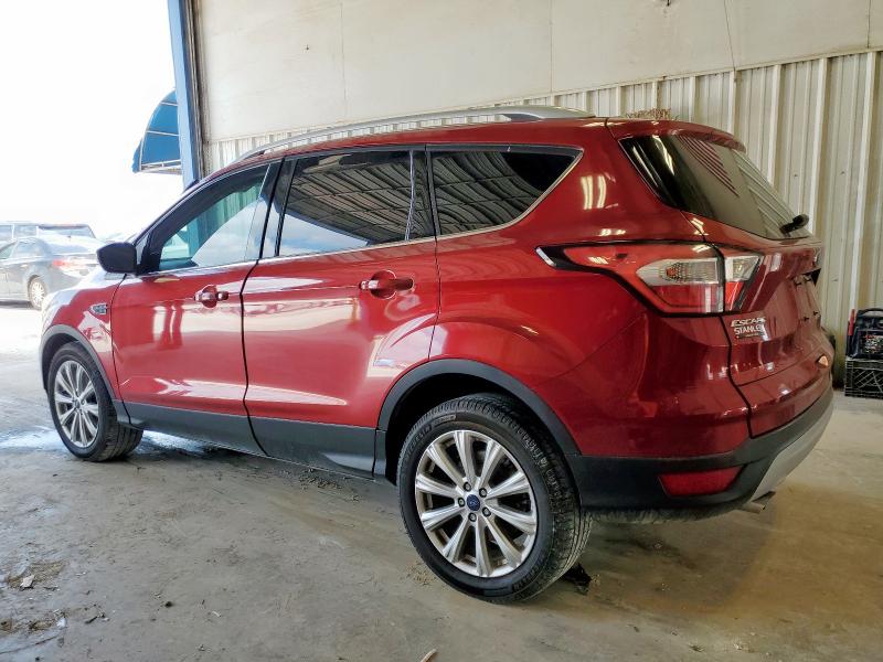 1FMCU0J98HUC34143 - 2017 FORD ESCAPE TITANIUM წითელი ფოტო 2