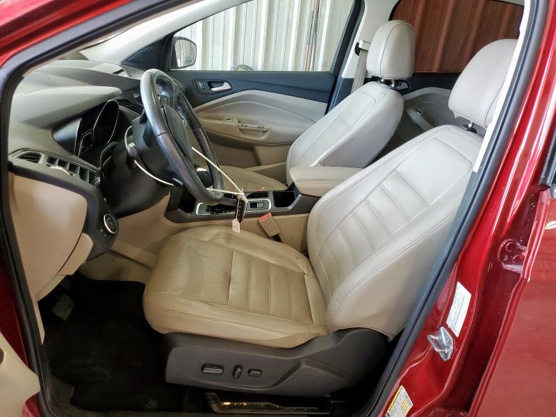 1FMCU0J98HUC34143 - 2017 FORD ESCAPE TITANIUM წითელი ფოტო 7