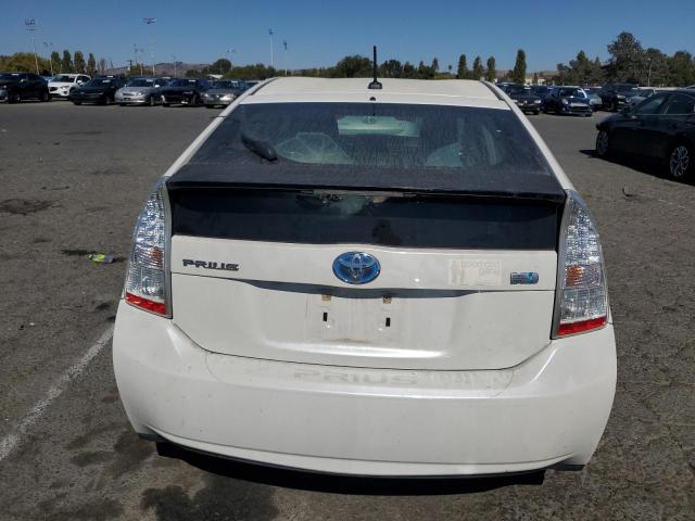 JTDKN3DU5A0240140 - 2010 TOYOTA PRIUS WHITE photo 6
