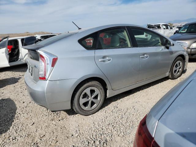 JTDKN3DU8C5458918 - 2012 TOYOTA PRIUS SILVER photo 3