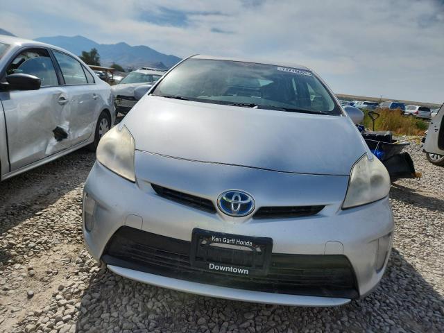 JTDKN3DU8C5458918 - 2012 TOYOTA PRIUS SILVER photo 5