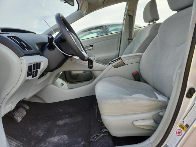 JTDKN3DU8C5458918 - 2012 TOYOTA PRIUS SILVER photo 7