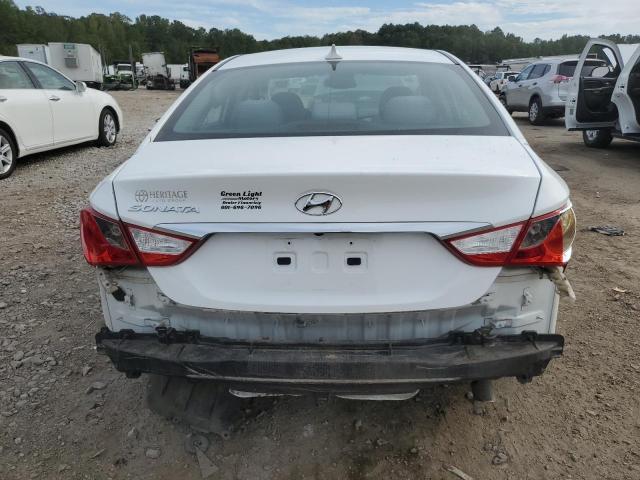 5NPEB4ACXEH892476 - 2014 HYUNDAI SONATA GLS WHITE photo 6