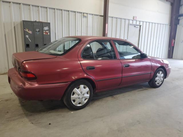 1Y1SK5268VZ423442 - 1997 GEO PRIZM BASE BURGUNDY photo 3