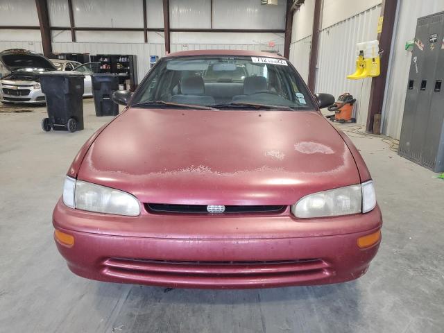1Y1SK5268VZ423442 - 1997 GEO PRIZM BASE BURGUNDY photo 5