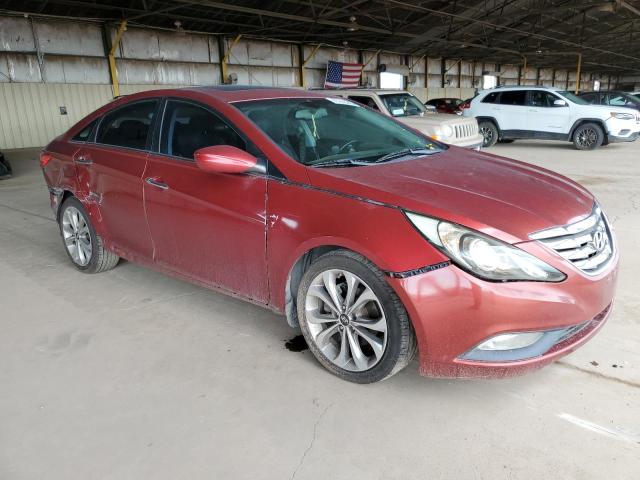 5NPEC4AB9DH624196 - 2013 HYUNDAI SONATA SE 栗色 照片 4