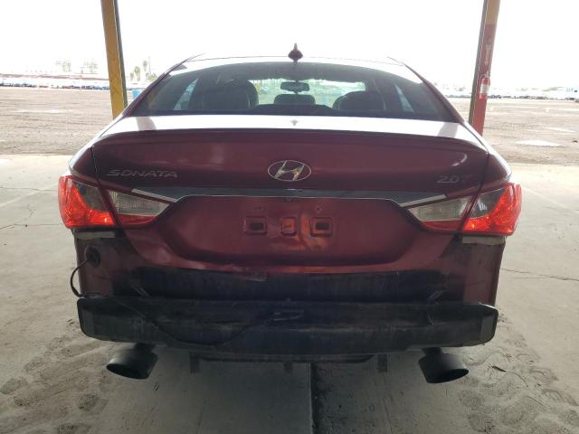 5NPEC4AB9DH624196 - 2013 HYUNDAI SONATA SE 栗色 照片 6