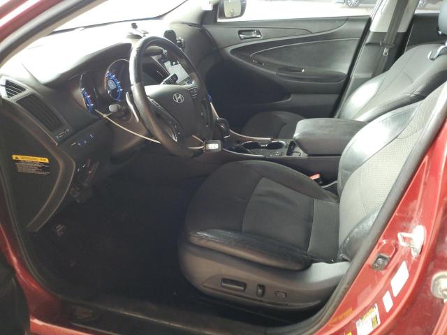 5NPEC4AB9DH624196 - 2013 HYUNDAI SONATA SE 栗色 照片 7