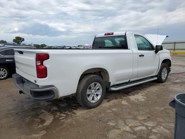 3GCNAAED1RG299852 - 2024 CHEVROLET SILVERADO C1500 WHITE photo 3