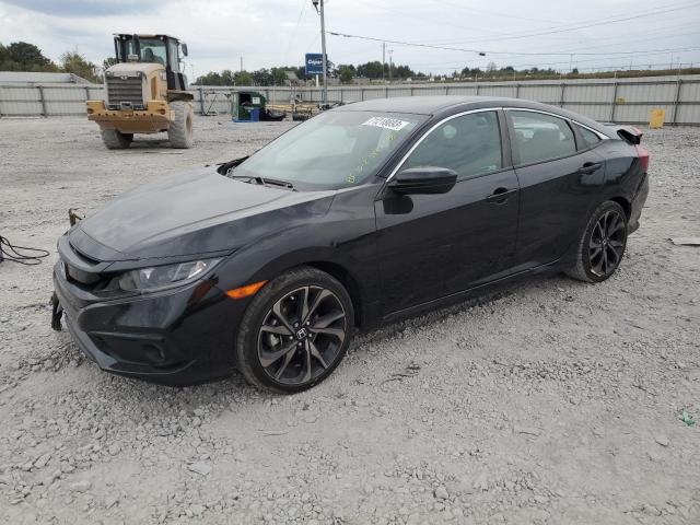 2HGFC2F89MH510554 - 2021 HONDA CIVIC SPORT 黑色 照片 1