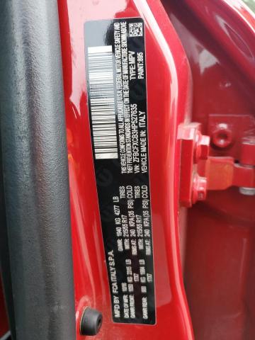 ZFBCFXCB3HP527635 - 2017 FIAT 500X TREKKING RED photo 13