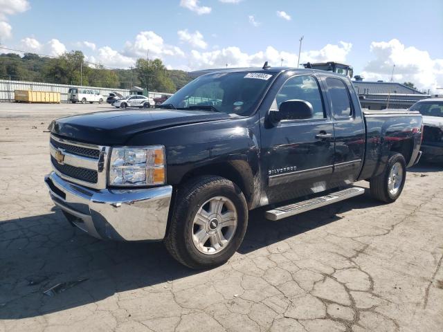 1GCRKSE70DZ405604 - 2013 CHEVROLET SILVERADO K1500 LT BLACK photo 1