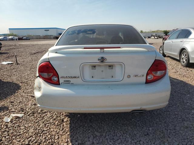 JN1CA31D71T827204 - 2001 NISSAN MAXIMA GXE WHITE photo 6